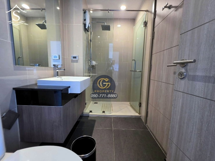 รูป ให้เช่า Symphony บางพระ คอนโดหรูห้องใหม่ 1 นอน 40 ตร.ม. ชั้น 7 วิวเขา มีอ่างอาบน้ำ เพียง 16,000/เดือน - รูปที่ 7/10