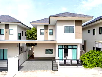 บ้านแฝด ระยอง : ขายบ้านใหม่  ( บ้านตัวอย่าง ) 2 ชั้น
บ้านสวยพร้อมเฟอร์ แต่งครบ พร้อมอยู่ ขนาด 38 ตร.วา 

