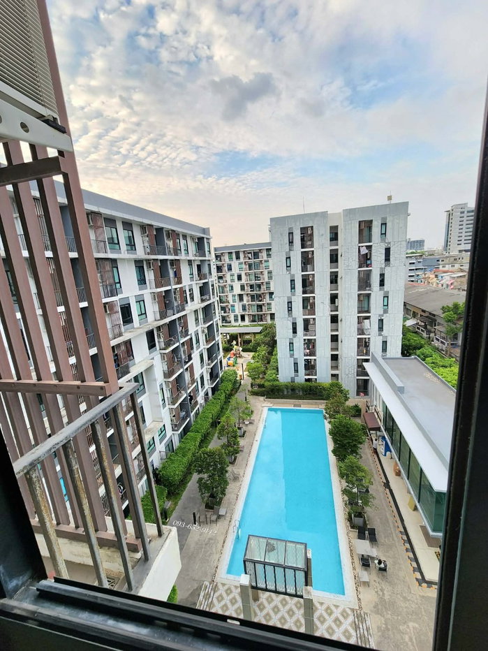รูป 🌴🌴🌴 ให้เช่าคอนโด I CONDO งามวงศ์วาน (( 33 ตรม / 6999 ต่อเดือน / โคมไฟระย้า / ห้องสวย ติดวอล์เปเปอร์ วิวสระว่ายน้ำ )) ติดกระทรวงสาธารณสุข - รูปที่ 3/14