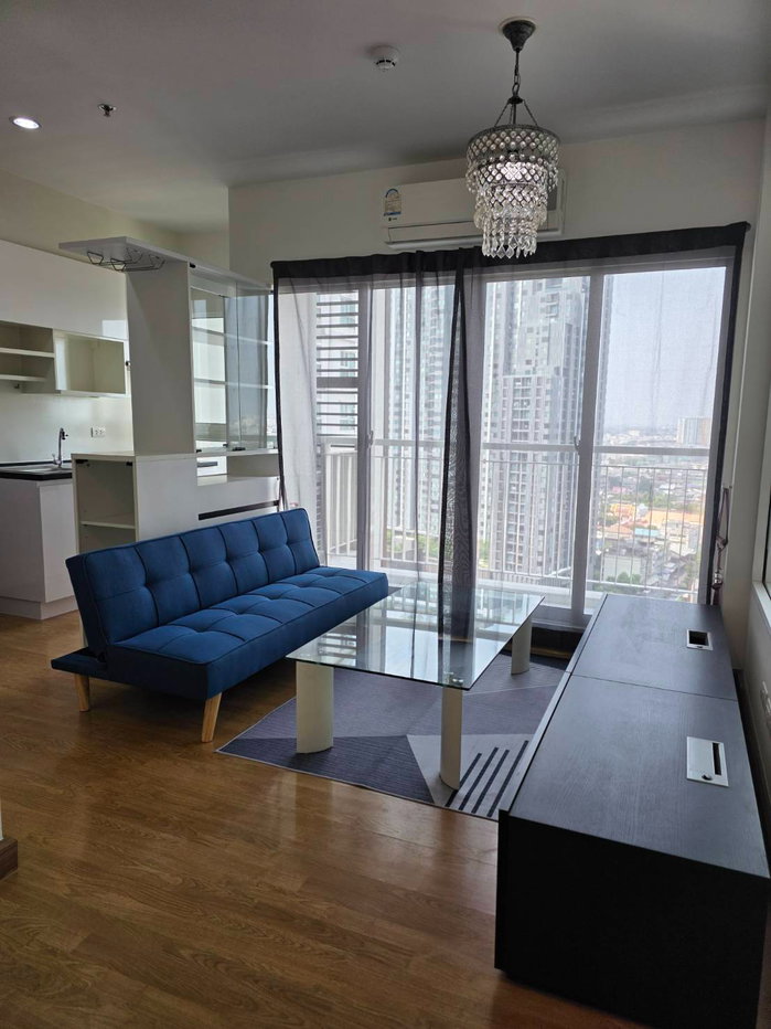 รูป ให้เช่า parkland grand ตากสิน ชั้น 19 แบบ 1 นอน 1 น้ำ 35 ตรม ระเบียงทิศเหนือ วิวเปิด - รูปที่ 1/10
