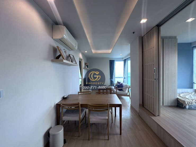 รูป ให้เช่า YUU Residence ศรีราชา 2 นอน 62 ตร.ม. ชั้น 7 วิวทะเลสวย แต่งครบสไตล์ Japanese Modern - รูปที่ 14/17