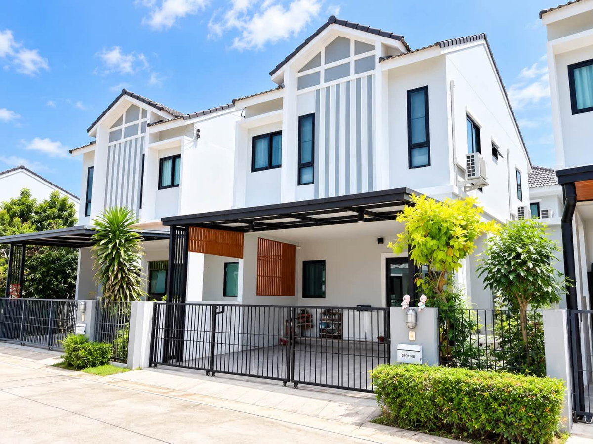 รูป ขายบ้านแฝด ม.มณีรินทร์แหลมฉบัง ศรีราชา - รูปที่ 11/11