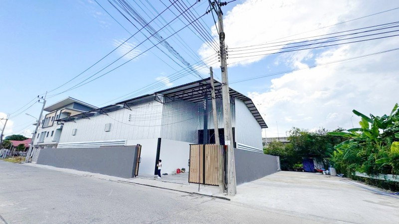 รูป โกดังให้เช่า แจ้งวัฒนะ ติวานนท์ ปากเกร็ด 52–58 ใกล้โรบินสันศรีสมาน 645 ม. และวัดสีกัน 1.1 กม. 215 ตร.ว. 845 ตร.ม. หน้ากว้าง 34 เมตร - รูปที่ 2/8