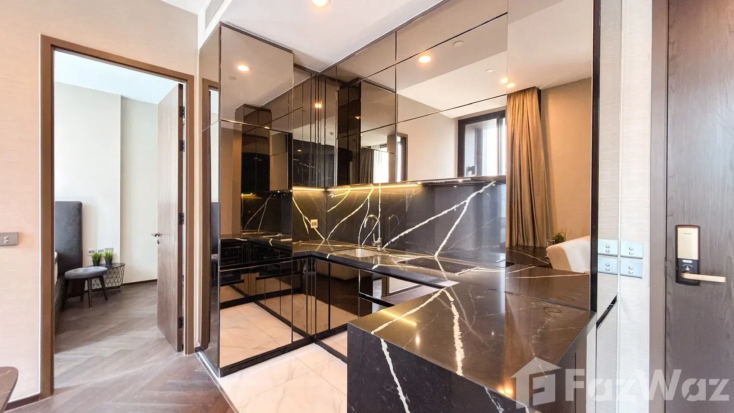 รูป คอนโดให้เช่า 1 ห้องนอน ในโครงการ ดิ เอส สุขุมวิท 36 6867000 - รูปที่ 4/6