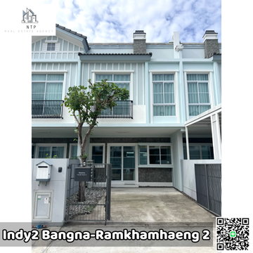 Townhome for rent near Mega Bangna , Indy2 Bangna-Ramkhamhaeng 2 ,good Location 2 bedrooms 3 bathroom 