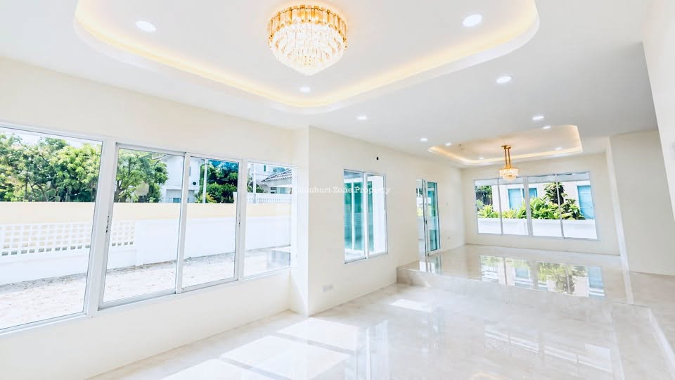 รูป ขายบ้านเดี่ยวหลังมุม เนื้อที่เยอะมาก ม.คันทรีโฮมเลคแอนด์พาร์ค ศรีราชา - รูปที่ 6/19