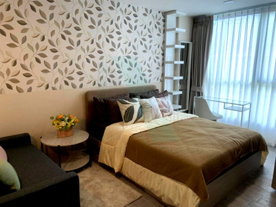 Condos for rent : For Rent Condo ATMOZ TROPICANA BANGNA Building D, Floor 6,Studio, Room size 23 sqm