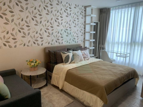 For Rent Condo ATMOZ TROPICANA BANGNA Building D, Floor 6,Studio, Room size 23 sqm
