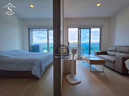 รูปภาพ For rent Symphony Bang Phra, a new luxury condo with 1 bedroom, 40 sqm, on the 7th floor, mountain view, with bathtub, only 16,000/month 