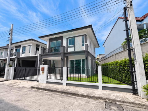 📌 ขายบ้านแฝด โครงการ ภัสสร ไพรด์ ศรีนครินทร์ - หนามแดง 2 ชั้น 3 ห้องนอน 3 ห้องน้ำ