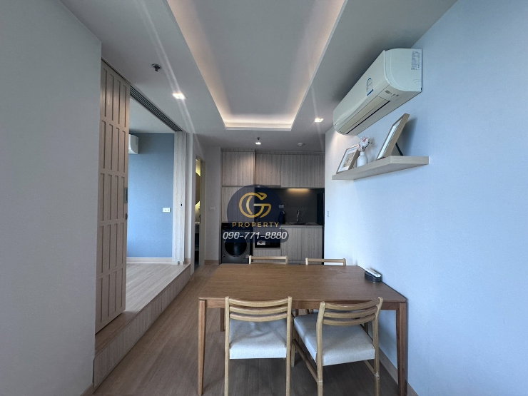 รูป ให้เช่า YUU Residence ศรีราชา 2 นอน 62 ตร.ม. ชั้น 7 วิวทะเลสวย แต่งครบสไตล์ Japanese Modern - รูปที่ 3/17