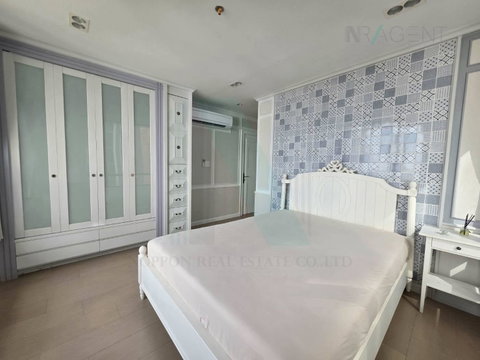 🚩 For Rent Condo BAAN PIYA SATHORN Building 1, Floor 19,2 bed room, Room size 96 sqm