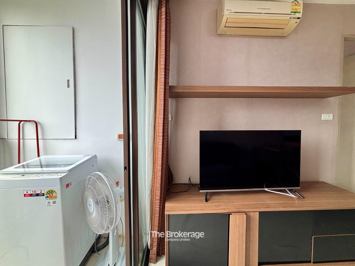 รูป ให้เช่า! คอนโด ไอดีโอ ลาดพร้าว 5 (Ideo Ladprao 5) 1 ห้องนอน 1 ห้องน้ำ 33 ตร.ม. 12,500 บาท ติดต่อไลน์: @thebrokerage - รูปที่ 4/12