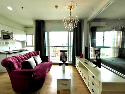 Condos for rent : For rent condo THE PARKLAND TAKSIN - THAPRA Building B, Floor 15,1 bed room, Room size 35 sqm