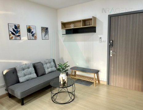 For rent, Supalai Veranda Ramkhamhaeng, 1 bedroom, 32nd floor, Building B, near ARL Ramkhamhaeng.