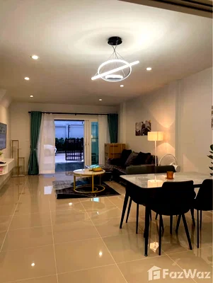 Townhouses for rent Phuket : House Banpon for rent 3beds 3 baths /Supalai Palm D springs 6864868
