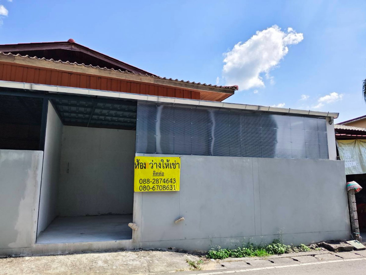 รูป ประกาศให้เช่าห้องขายของ มีห้องน้ำในตัว ทำเลดี ติดต่อได้เลย - รูปที่ 1/6