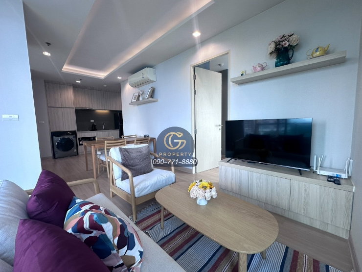 รูป ให้เช่า YUU Residence ศรีราชา 2 นอน 62 ตร.ม. ชั้น 7 วิวทะเลสวย แต่งครบสไตล์ Japanese Modern - รูปที่ 16/17