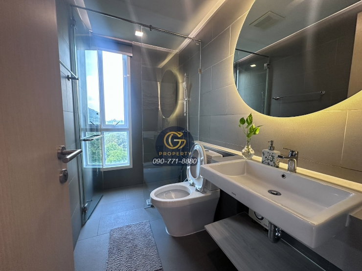 รูป ให้เช่า YUU Residence ศรีราชา 2 นอน 62 ตร.ม. ชั้น 7 วิวทะเลสวย แต่งครบสไตล์ Japanese Modern - รูปที่ 8/17