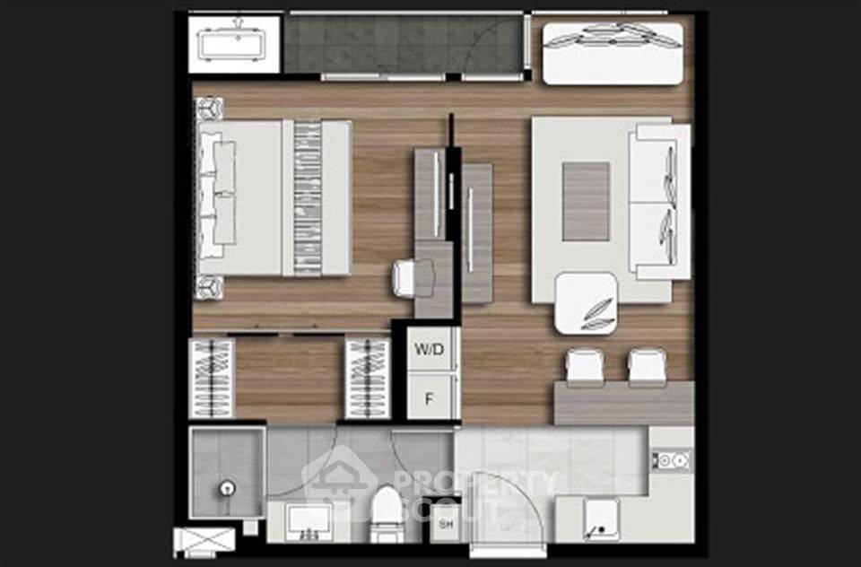 picture 200m To BTS Chit Lom, 1-BR Condo At Klass Langsuan (ID 3417403) - 15/15