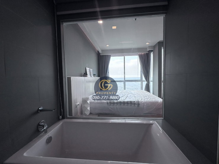 รูป ให้เช่า YUU Residence ศรีราชา 2 นอน 62 ตร.ม. ชั้น 7 วิวทะเลสวย แต่งครบสไตล์ Japanese Modern - รูปที่ 15/17