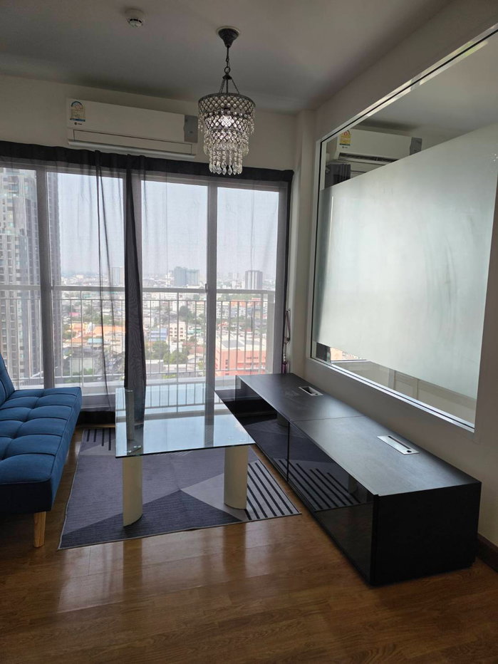 รูป ให้เช่า parkland grand ตากสิน ชั้น 19 แบบ 1 นอน 1 น้ำ 35 ตรม ระเบียงทิศเหนือ วิวเปิด - รูปที่ 6/10