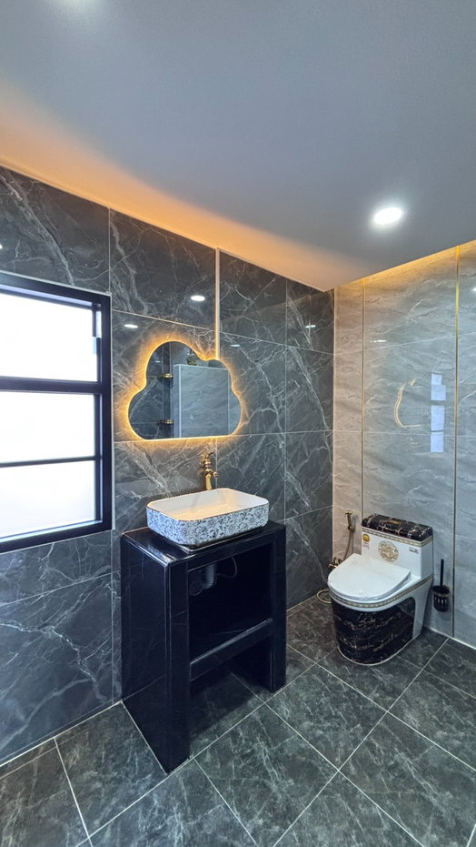 รูป เปิดจอง บ้านเดี่ยว ซอยประชาร่วมใจ 15 เขตคลองสามวา คู้ซ้าย ตกแต่งรีโนเวทใหม่ กว้าง เฟอร์นิเจอร์สวย พร้อมอยู่ - รูปที่ 36/38