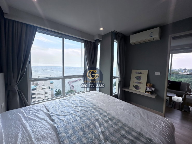 รูป ให้เช่า YUU Residence ศรีราชา 2 นอน 62 ตร.ม. ชั้น 7 วิวทะเลสวย แต่งครบสไตล์ Japanese Modern - รูปที่ 11/17