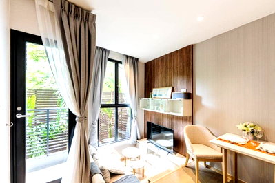 Condos for rent : 1-BR Condo At Runesu Thonglor 5 Near BTS Thong Lor (ID 1895795)