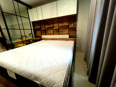 Condos for rent : For Rent Space U ✨ Fully furnished and ready to move in! Life Asoke 1 Bedroom | 30 sq.m., 19th floor | Fully Furnished | 19,000 THB/month SP0049