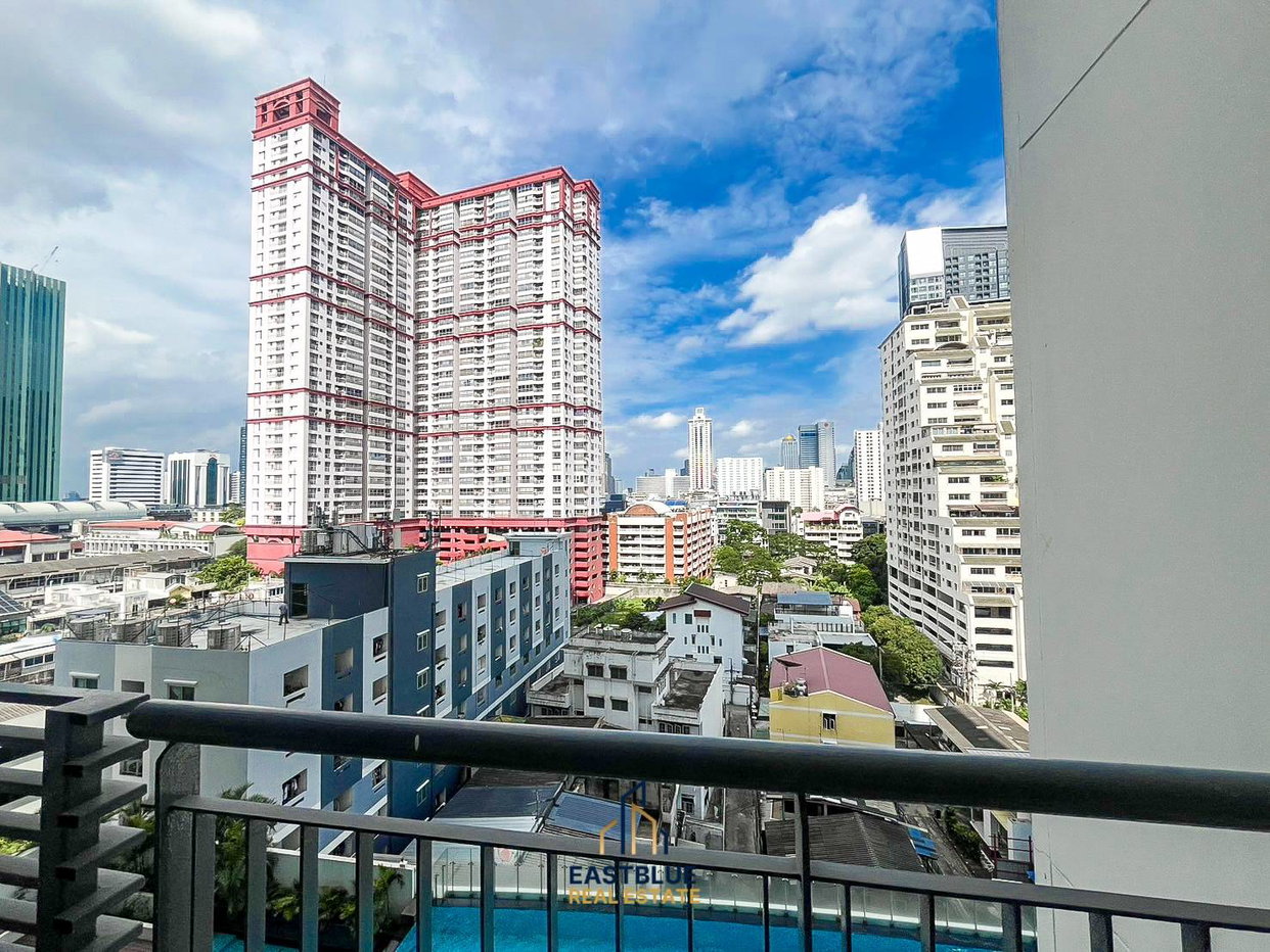 picture Studio condo in the heart of Ratchathewi, just a step away from BTS
Villa Rachatewi, size 40 sq.m., fully equipped with facilities! - 8/8