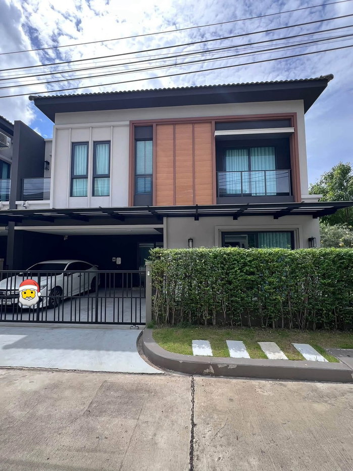 รูป 🏡✨ ให้เช่า GRANDE PLENO กรุงเทพกรีฑา – ราษฎร์พัฒนา 4 ห้องนอน 4 ห้องน้ำ แบบบ้าน SIENNA บ้านใหม่ปี 2026 ตกแต่งสวย - รูปที่ 1/18
