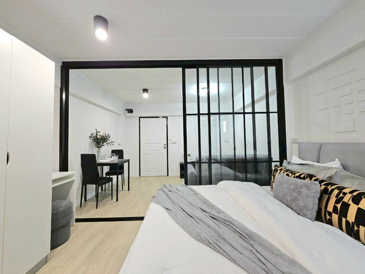 รูป ขาย สตูดิโอโซน ลาดพร้าว 102 ห้องตกแต่งใหม่ - รูปที่ 8/10