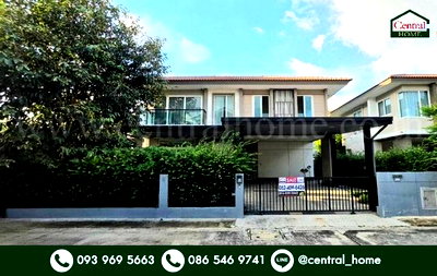 บ้านเดี่ยว เดอะ บริโอ้ มอลล์ : บ้านเดี่ยว 2 ชั้น 56.6 ตร.ว คาซ่า เพรสโต้ วงแหวน-ปิ่นเกล้า ทำเลดี  พร้อมอยู่ ต่อเติม ตกแต่งครบ ราคาถูกมาก
