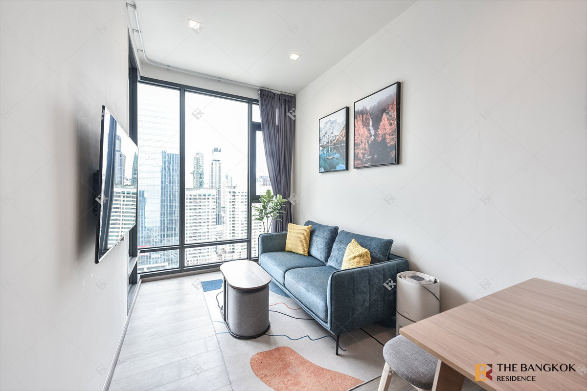 รูป 💖💖 เช่าคอนโด 🌆 The Address Siam-Ratchathewi 1นอน 35ตร.ม. 30k ✨ ห้องสวย ชั้นสูง วิวโล่ง ใกล้ BTS ราชเทวี - รูปที่ 2/9