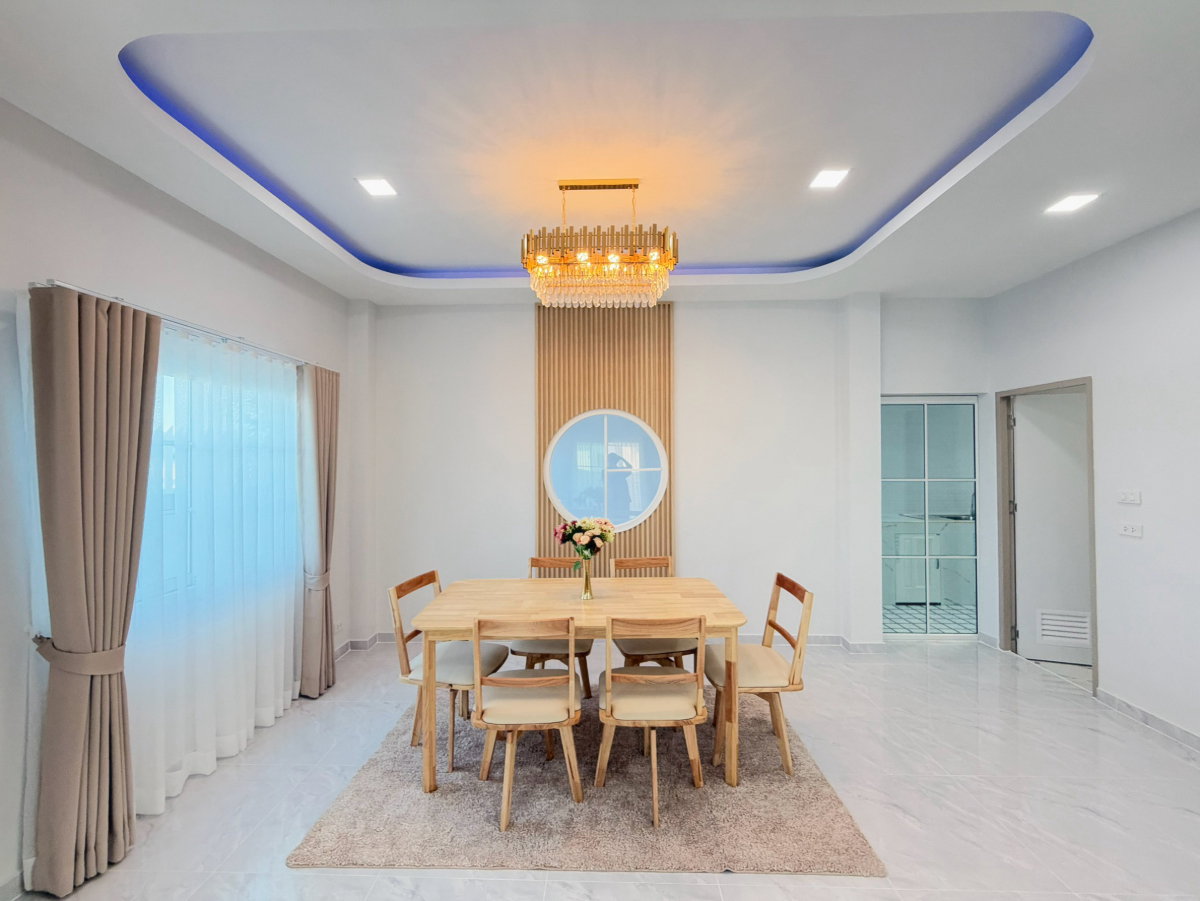 รูป บ้านแฝดสไตล์บ้านเดี่ยว รีโนเวทใหม่ มบ.บุรีรมย์ ถนนเลียบคลองสอง23 ซอยบุรีรมย์21 คลองสามวา เฟอร์นิเจอร์สวยพร้อมอยู่ - รูปที่ 9/19