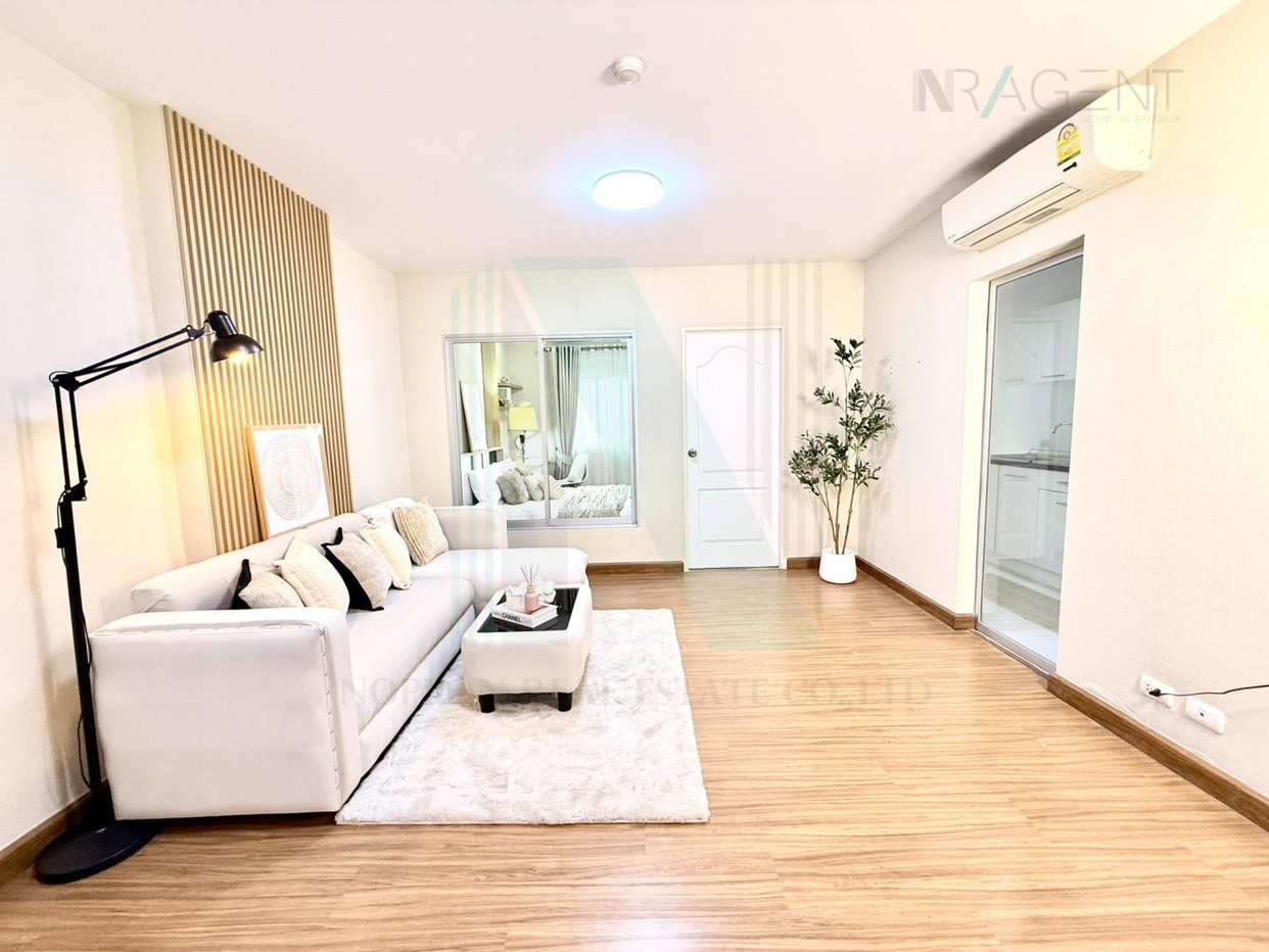 รูป ขายคอนโด เดอะ ซีซันส์ ศรีนครินทร์ อาคาร A ชั้น 8 1 ห้องนอน ขนาด 45 ตรม ใกล้ เทสโก้ โลตัส ศรีนครินทร์ - รูปที่ 3/8