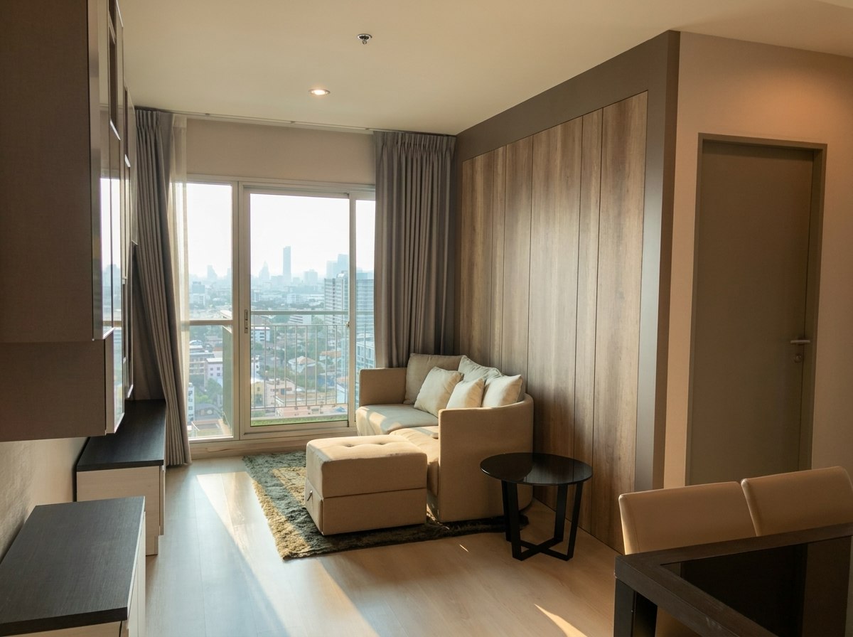 รูป 🏡 ห้องหรู 2 นอน ทำเลทอง ใกล้รถไฟฟ้า เริ่มเพียง 23,000/ด! 

📍 Life Ratchadapisek ส่วนตัวสูง พร้อมอยู่ จบที่นี่เลย - รูปที่ 1/9