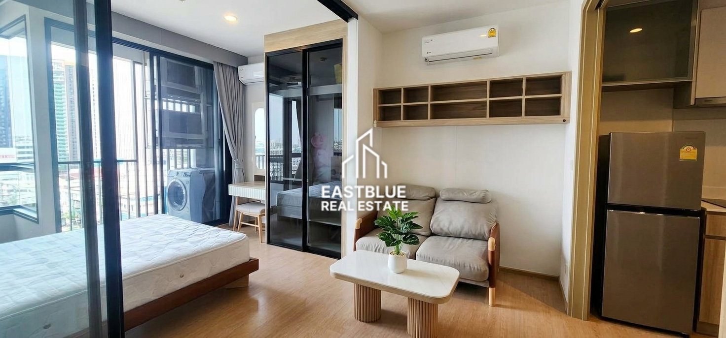 picture Maru Ladprao 15: Modern 1-Bedroom Condo for Rent Near MRT Lat Phrao! 🚇 - 3/9