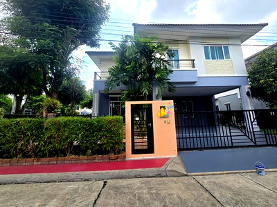 เช่าบ้านเดี่ยว ม.รังสิต : ให้เช่าบ้านเดี่ยว2ชั้น 60ตรว.อยู่ถนนสรงประภา ทะลุออกแจ้งวัฒนะ อิมแพคเมืองทองธานี