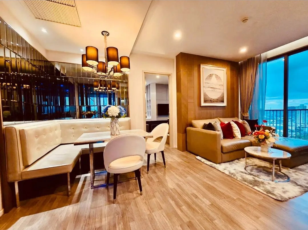 รูป ขายคอนโด The Room Sathorn - St.Louis 2 ห้องนอน 64 ตร.ม. ใกล้ BTS สุรศักดิ์ 9,500,000 บาท 🏙️ - รูปที่ 1/9