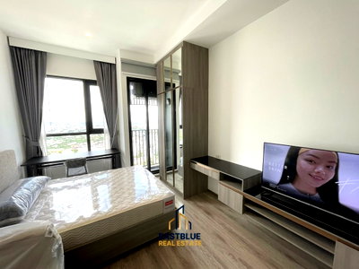 ขายคอนโด : KnightsBridge Prime Onnut คอนโด 1 ห้องนอน ขนาด 22.77 ตร.ม. พร้อมสิ่งอำนวยความสะดวกครบครัน ใกล้ BTS อ่อนนุช