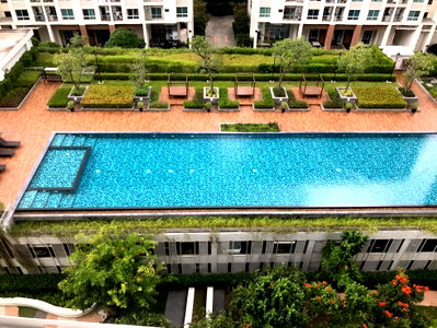 Condos for sale : Ready to move in! Supalai Wellington II condo in the heart of Ratchada for only 3.19 million, near BTS/MRT Cultural Center.