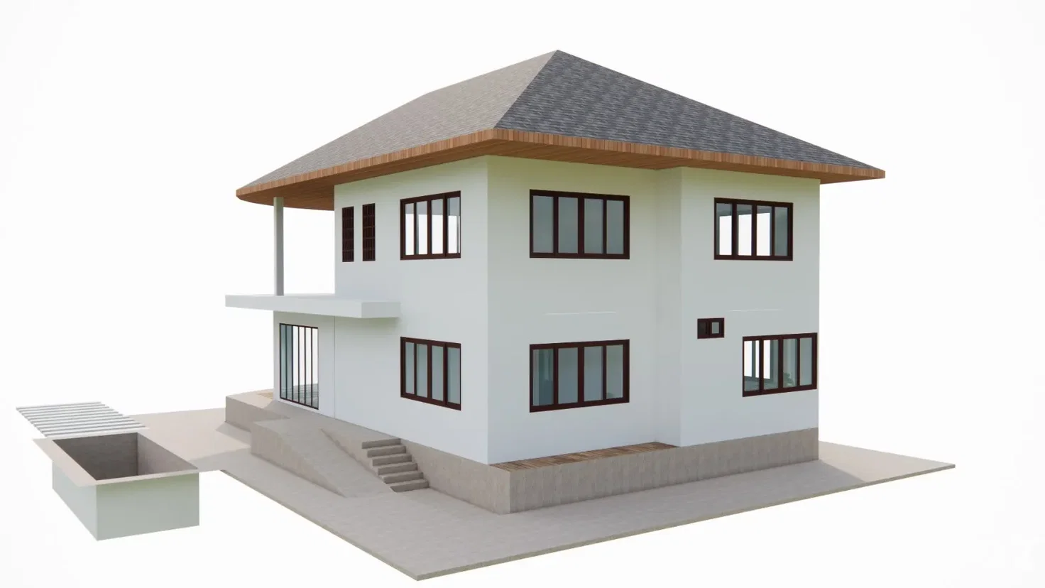 รูป ขาย บ้านเดี่ยว 3 ห้องนอน ใน ตลิ่งงาม, สุราษฎร์ธานี 6855036 - รูปที่ 11/24