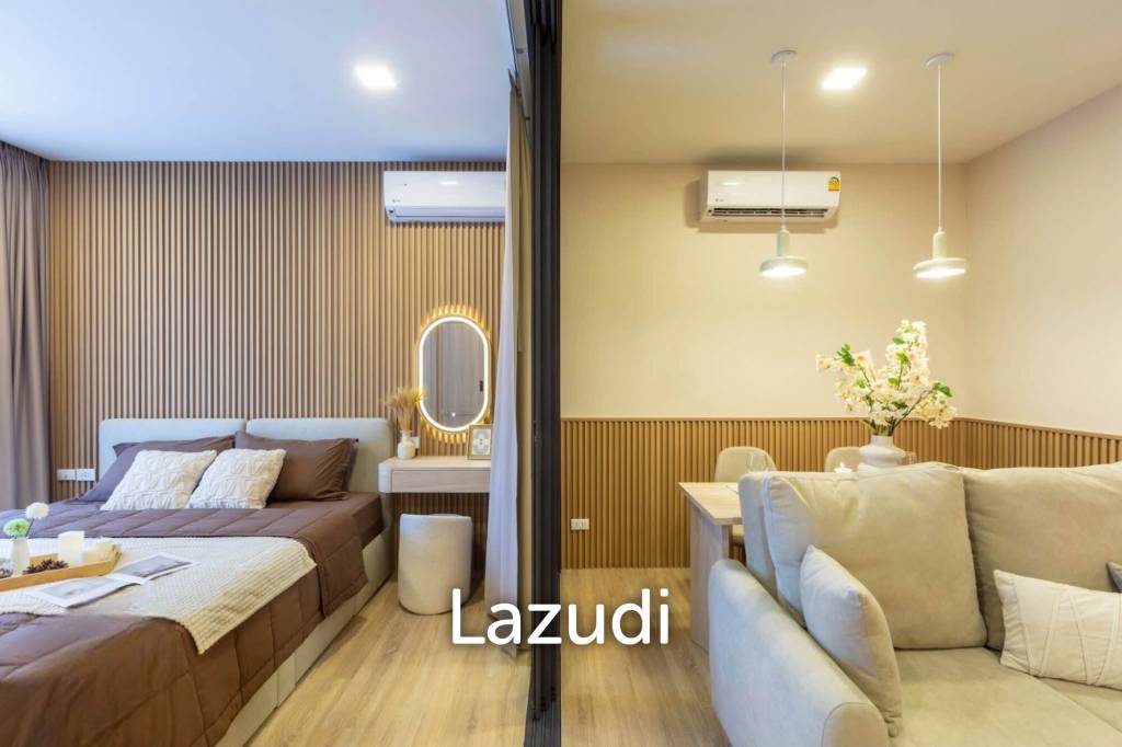 รูป คอนโดใหม่พร้อมระเบียง ชั้น 14 ขนาด 42 ตร.ม. ย่านพญาไท - รูปที่ 2/3