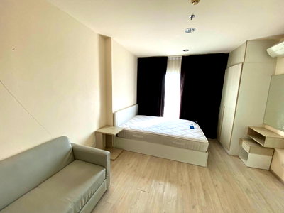 Condos for sale : P-53255 📢 Condo for Sale Fully Furnished Studio Size | Project Aspire Ratchada - Wongsawang Next to MRT Wongsawang Line: @easythaihome 085-592-2897