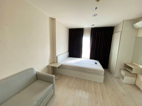 P-53255 📢 Condo for Sale Fully Furnished Studio Size | Project Aspire Ratchada - Wongsawang Next to MRT Wongsawang Line: @easythaihome 085-592-2897