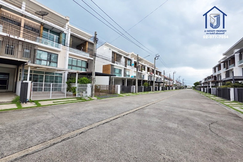 รูป ขายทาวน์โฮม 3 ชั้น The Terrace รามอินทรา 65 ใกล้ทางด่วนฉลองรัช,รถไฟฟ้าสายสีชมพู - รูปที่ 2/17