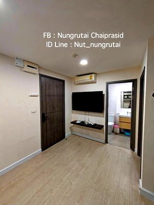 Condos for sale : Condo for sale: Metro Luxe Rose Gold Phahonyothin-Sutthisan, Building B, 8th floor, 1 bedroom, size 29.00 sq.m.