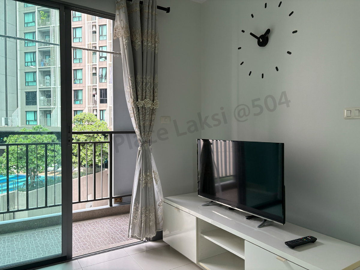 รูป [เจ้าของปล่อยเอง] ซิลค์ เพลส พหลโยธิน-หลักสี่ 1นอน ห้องมุม 33.74ตรม วิวสวยโปร่ง ติด7-11 ตรงข้ามโลตัส ใกล้BTSวัดพระศรีฯ เชื่อมสายสีชมพู - รูปที่ 1/17